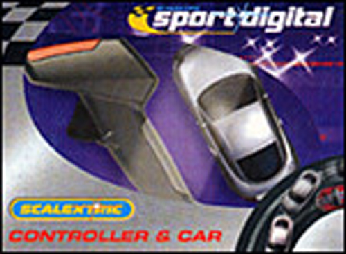 SCALEXTRIC digital digital controller + car